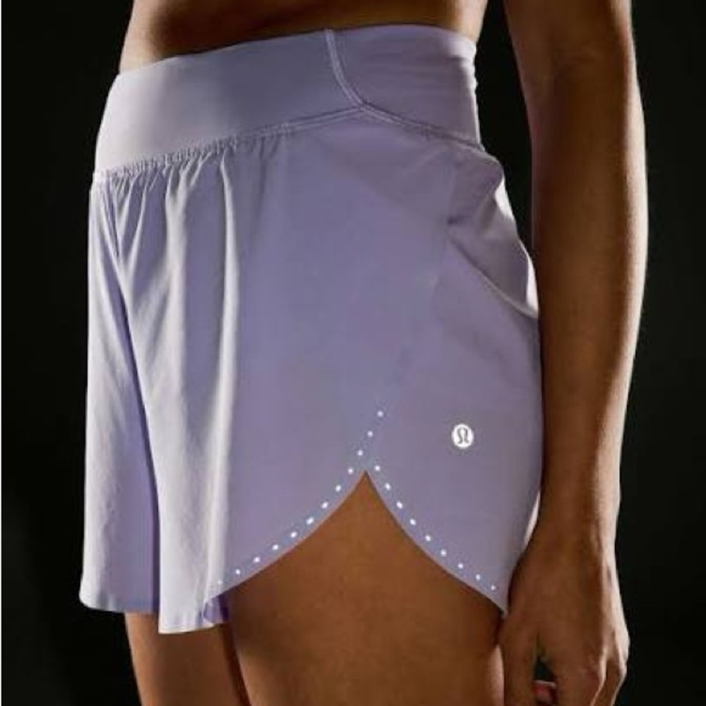 Lululemon fast and free reflective light purple